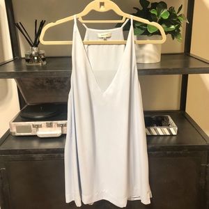 Babaton - NEVER WORN -  Baby Blue Blouse